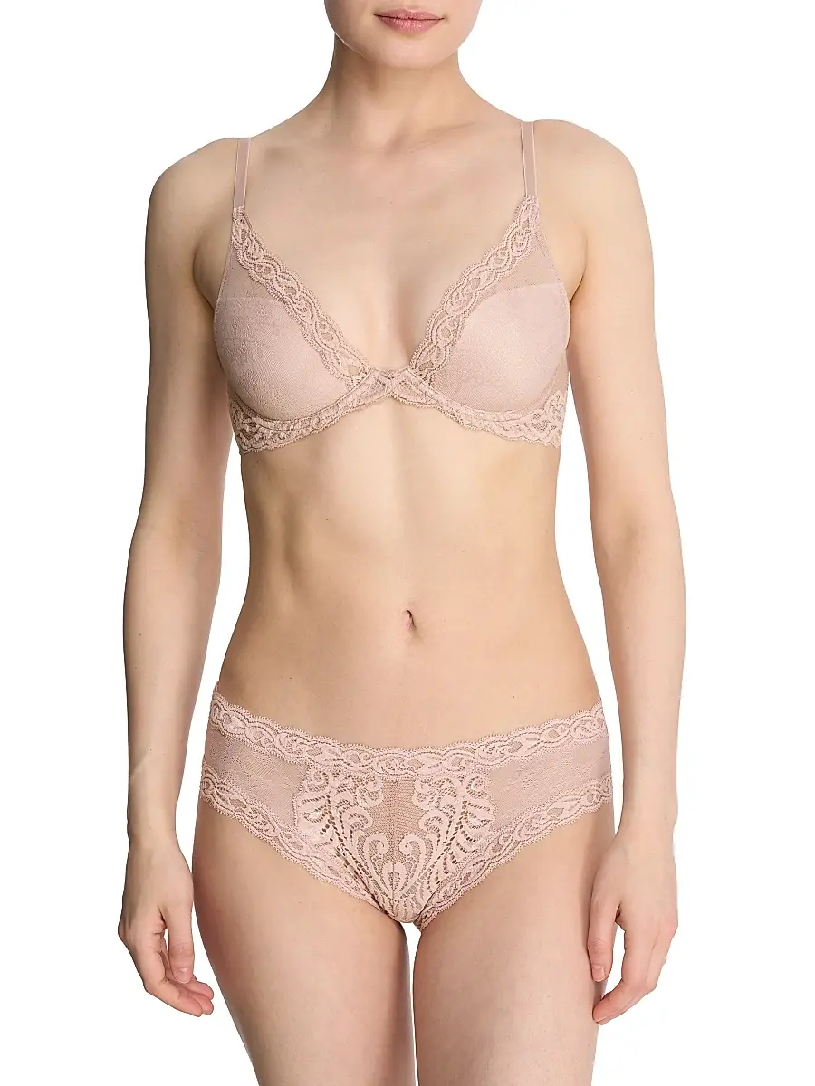 Natori Women's Feathers Plunge T-Shirt Bra | Thumbnail 5 Natori Women's Feathers Plunge T-Shirt Bra | Thumbnail 5