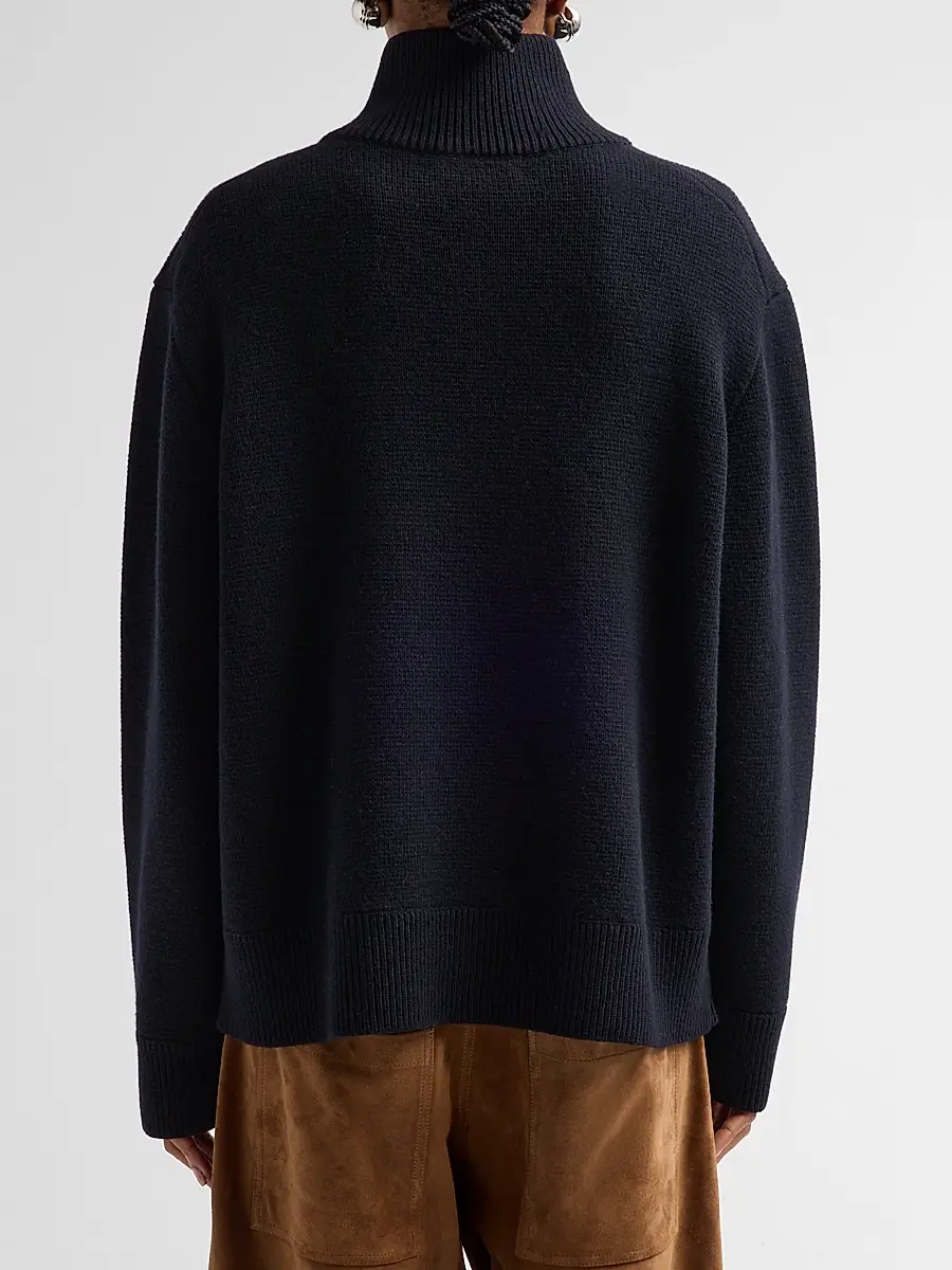 Nili Lotan Women's Axel Wool Vareuse Sweater | Thumbnail 3 Nili Lotan Women's Axel Wool Vareuse Sweater | Thumbnail 3