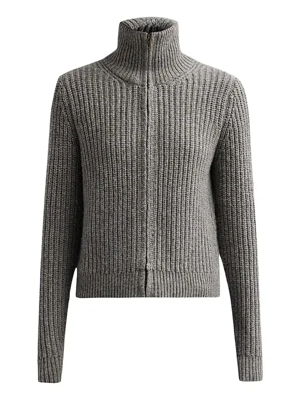 Women's Arlen Wool-Camelhair Blend Cardigan Women's Arlen Wool-Camelhair Blend Cardigan