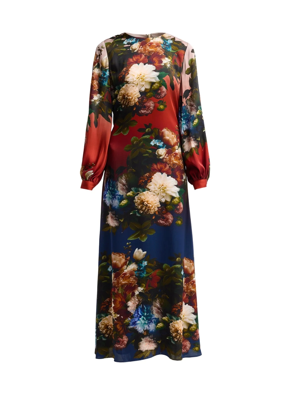 Women's Renata Floral Silk-Blend Maxi Dress