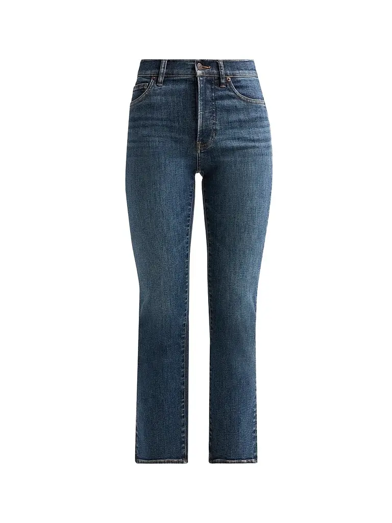 Veronica Beard Women's Milla Slim Straight-Leg Crop Jeans - Roadside Blue - Size 32 | Image 1 Veronica Beard Women's Milla Slim Straight-Leg Crop Jeans - Roadside Blue - Size 32 | Image 1