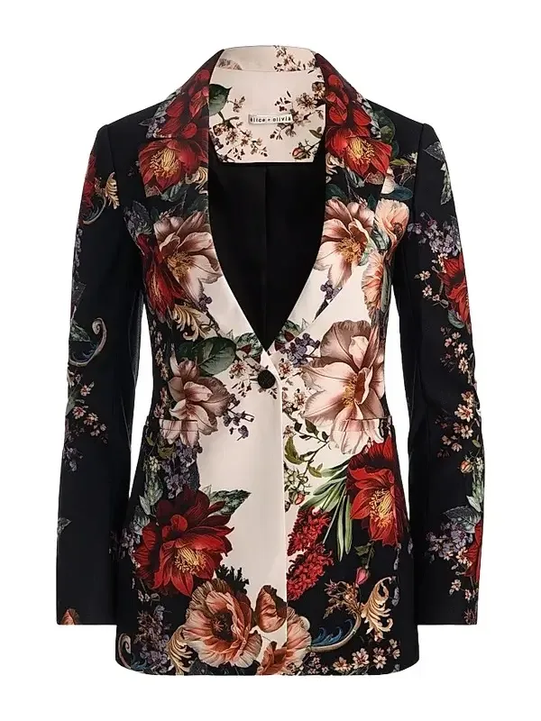 Women's Breann Floral Fitted Blazer