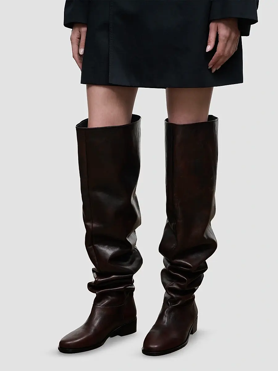 Staud Women's Arlo Leather Over-the-Knee Boots | Thumbnail 2 Staud Women's Arlo Leather Over-the-Knee Boots | Thumbnail 2