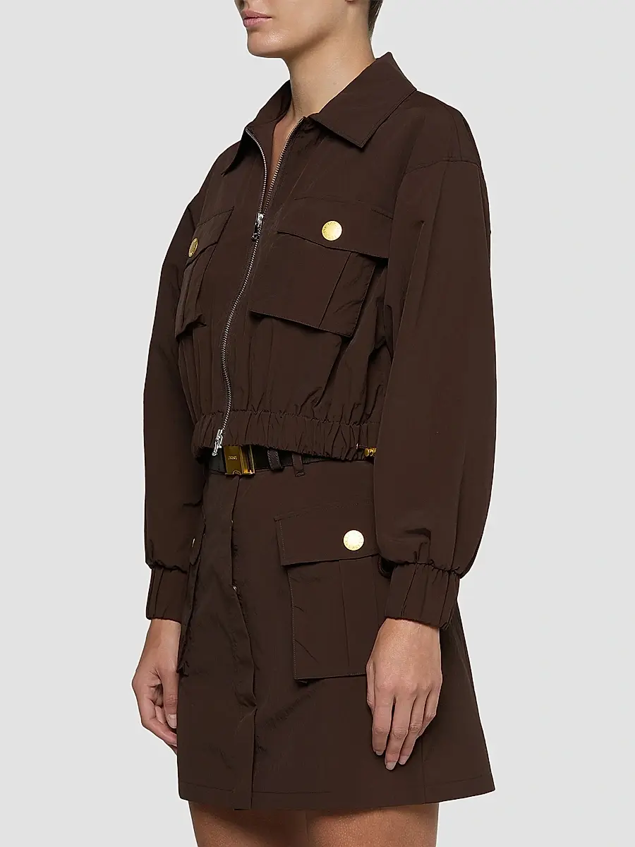 L'Agence Women's Kade Cargo Pocket Windbreaker Jacket | Thumbnail 5