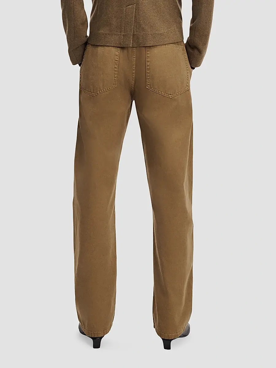 rag & bone Women's Vito Cotton Canvas Barrel-Leg Pants | Thumbnail 3 rag & bone Women's Vito Cotton Canvas Barrel-Leg Pants | Thumbnail 3