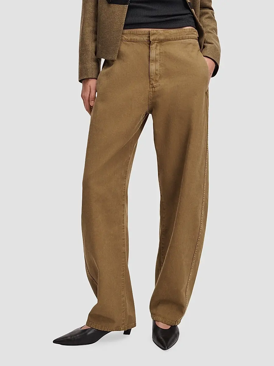rag & bone Women's Vito Cotton Canvas Barrel-Leg Pants | Thumbnail 4 rag & bone Women's Vito Cotton Canvas Barrel-Leg Pants | Thumbnail 4