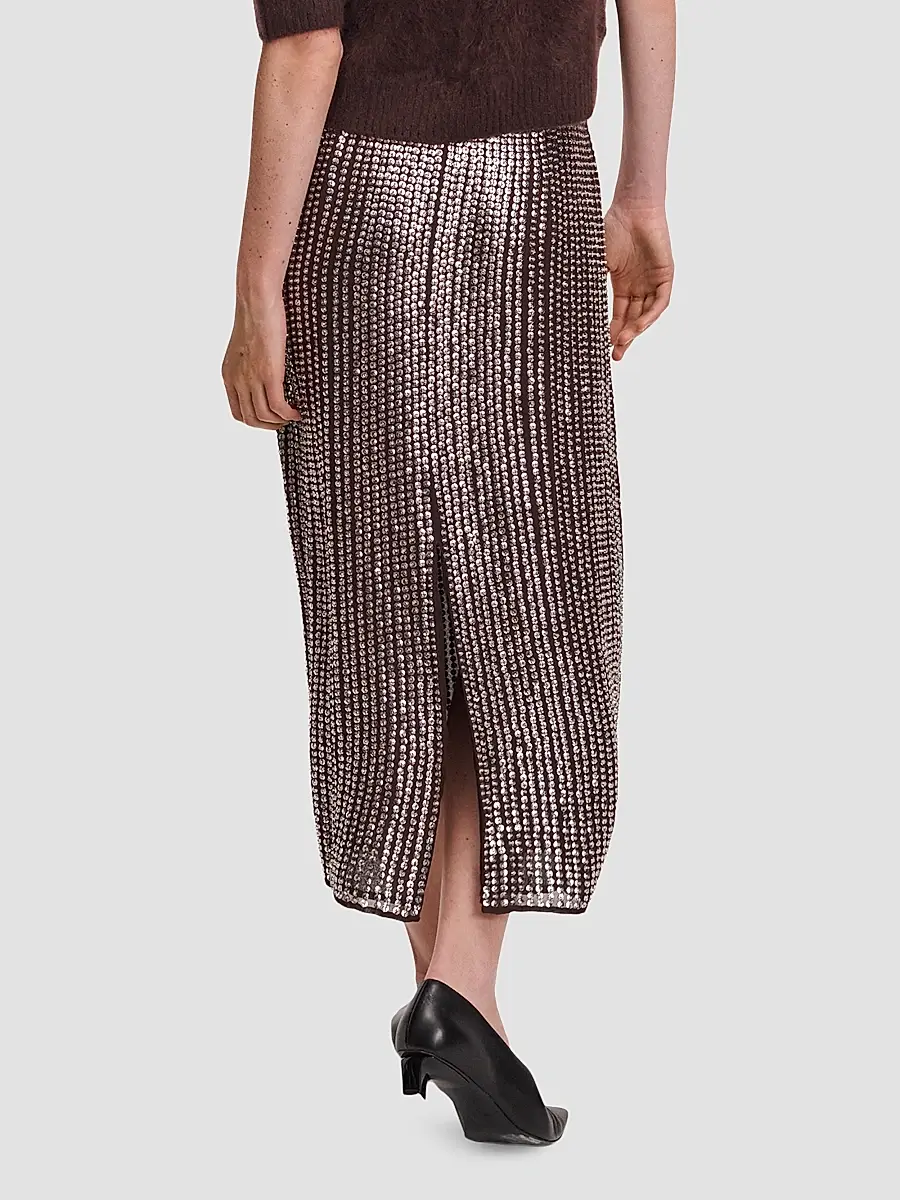 rag & bone Women's Lili Beaded Midi Skirt | Thumbnail 3 rag & bone Women's Lili Beaded Midi Skirt | Thumbnail 3