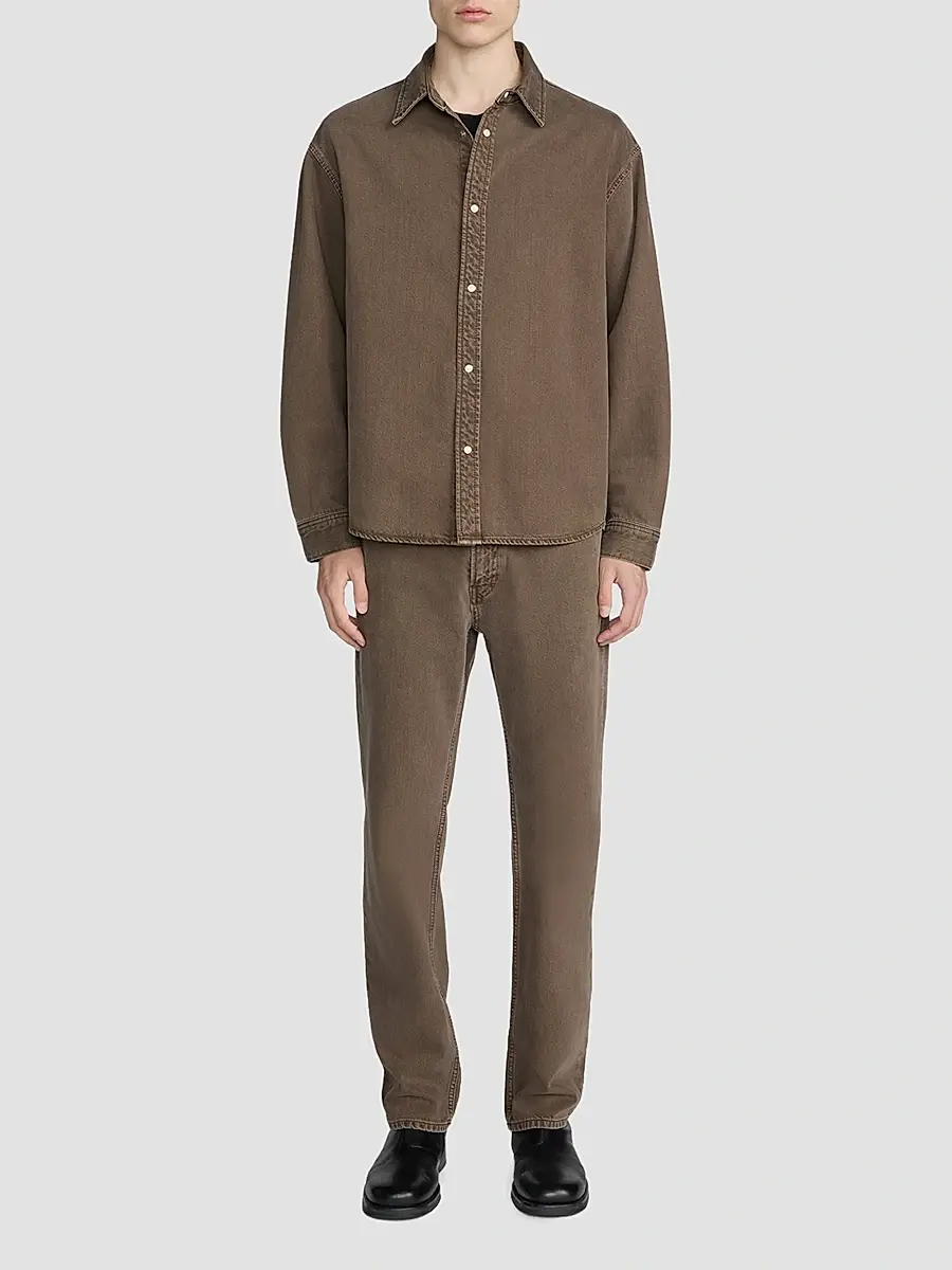 Frame Men's Relaxed Denim Overshirt | Thumbnail 2 Frame Men's Relaxed Denim Overshirt | Thumbnail 2