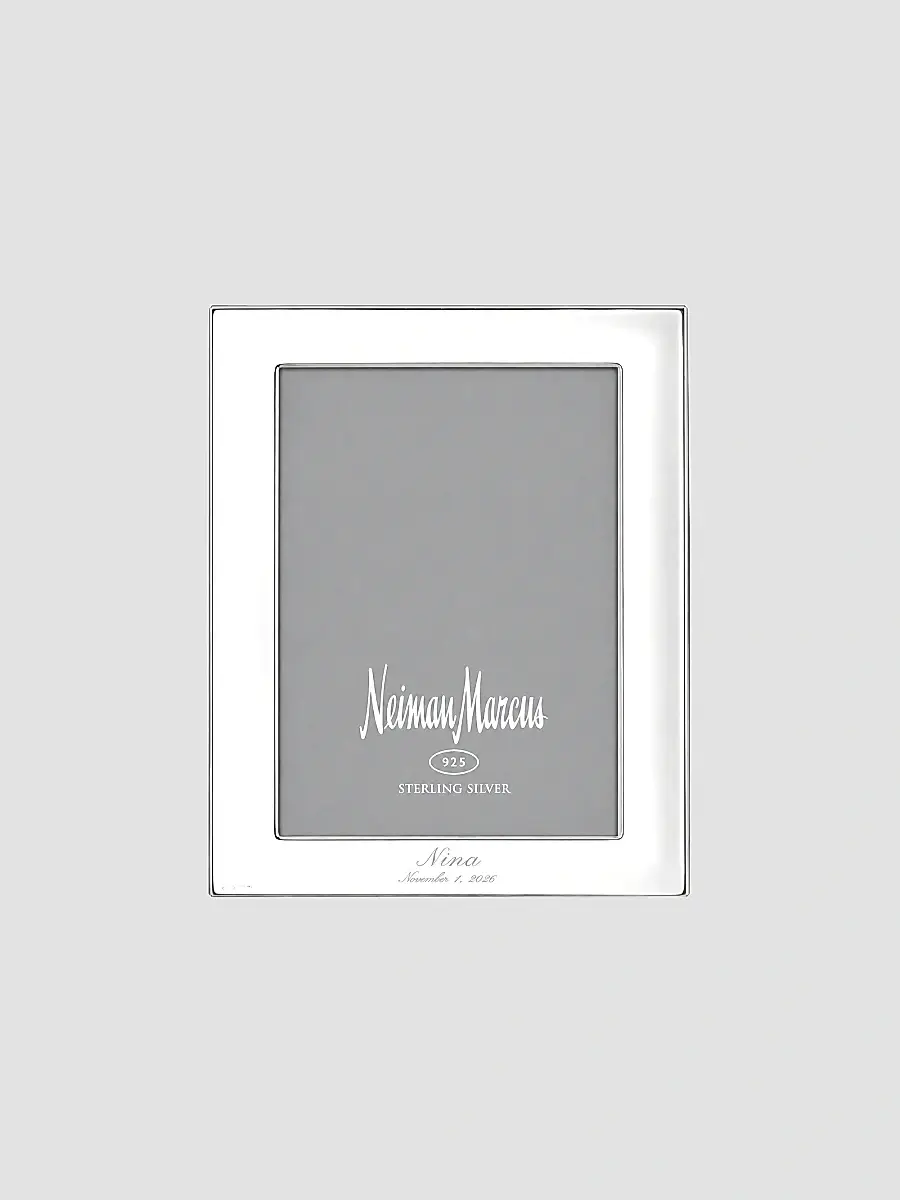 Cunill Tiffany 5" x 7" Sterling Silver Frame | Thumbnail 3 Cunill Tiffany 5" x 7" Sterling Silver Frame | Thumbnail 3