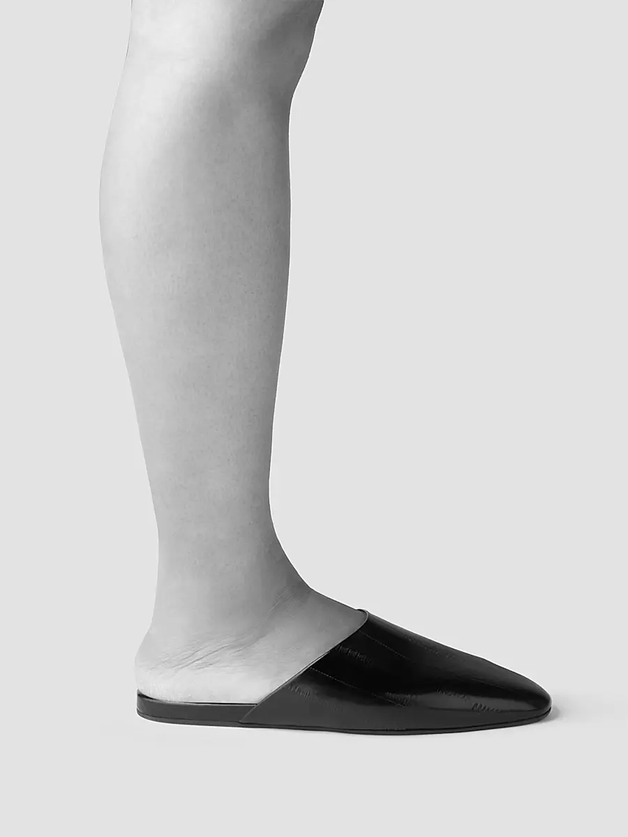 NEOUS Women's Nusakan Printed Eel Leather Mules | Thumbnail 2 NEOUS Women's Nusakan Printed Eel Leather Mules | Thumbnail 2
