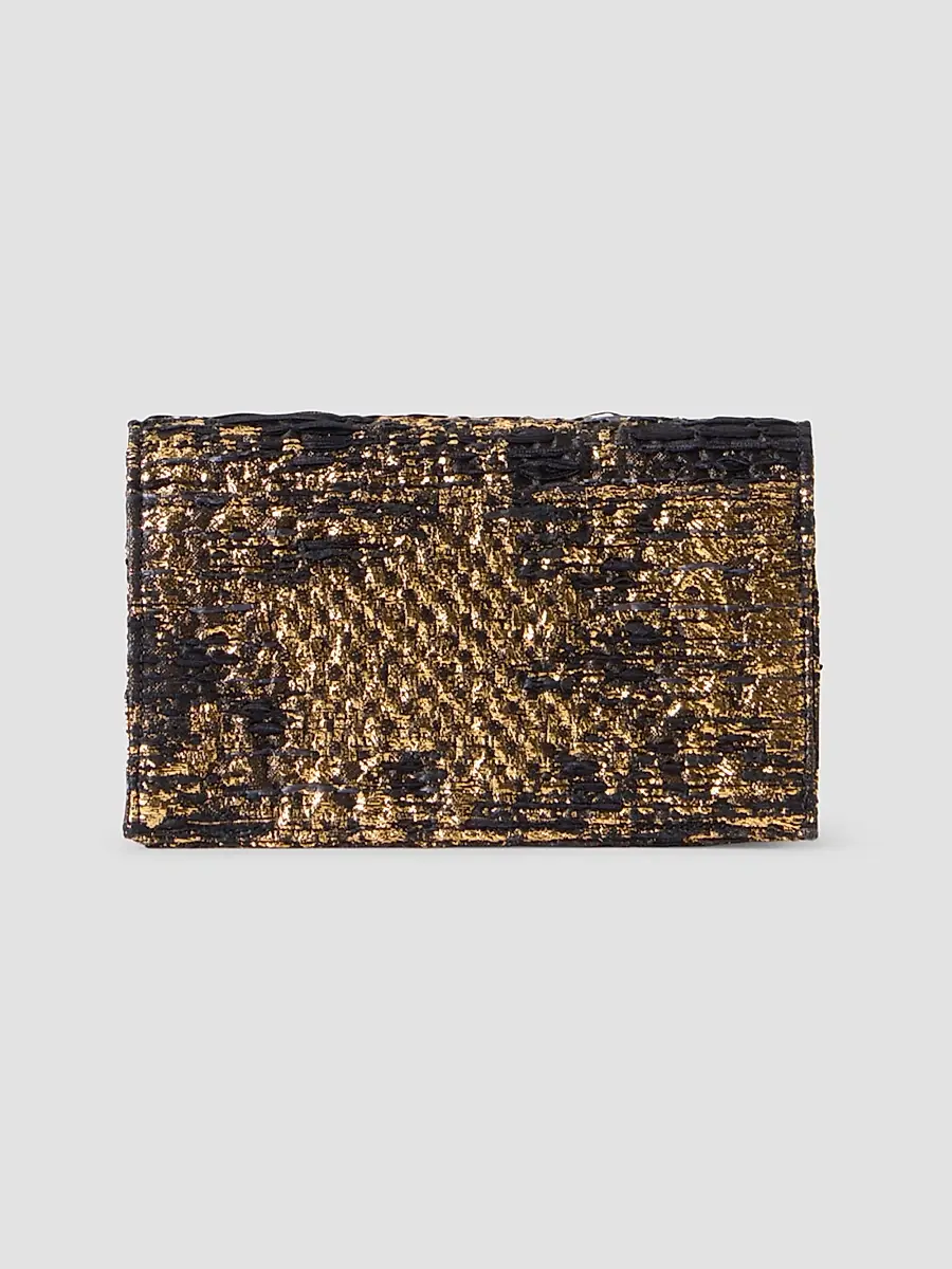 Akris Women's Anouk Metallic Jacquard Envelope Clutch | Thumbnail 3 Akris Women's Anouk Metallic Jacquard Envelope Clutch | Thumbnail 3
