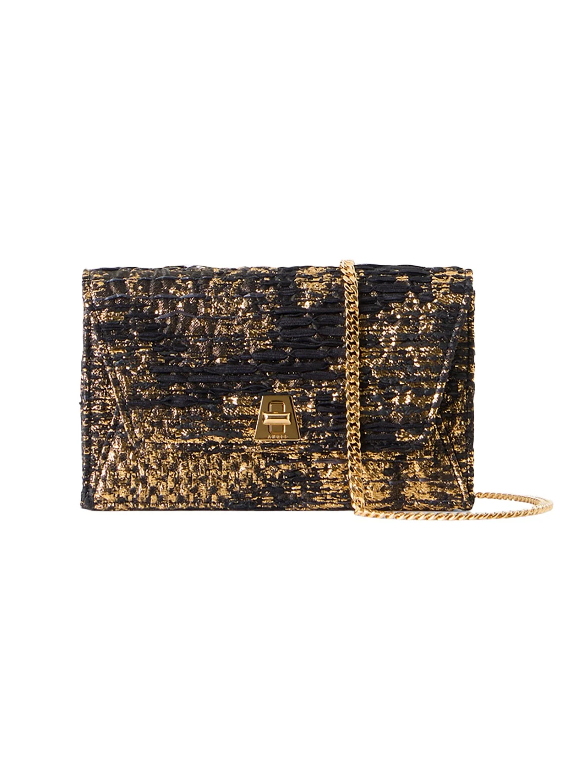 Women's Anouk Metallic Jacquard Envelope Clutch