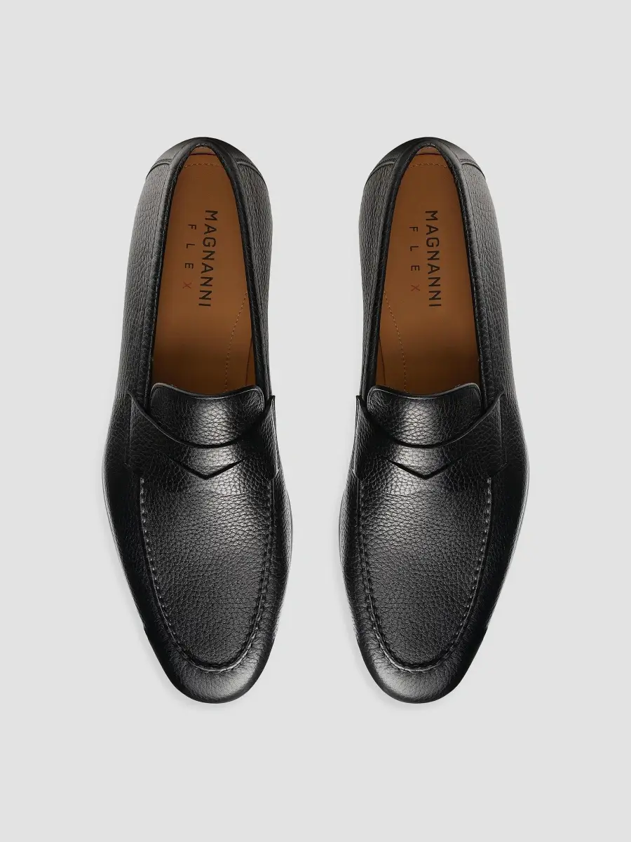 Magnanni Men's Diezma II Leather Penny Loafers | Thumbnail 2 Magnanni Men's Diezma II Leather Penny Loafers | Thumbnail 2