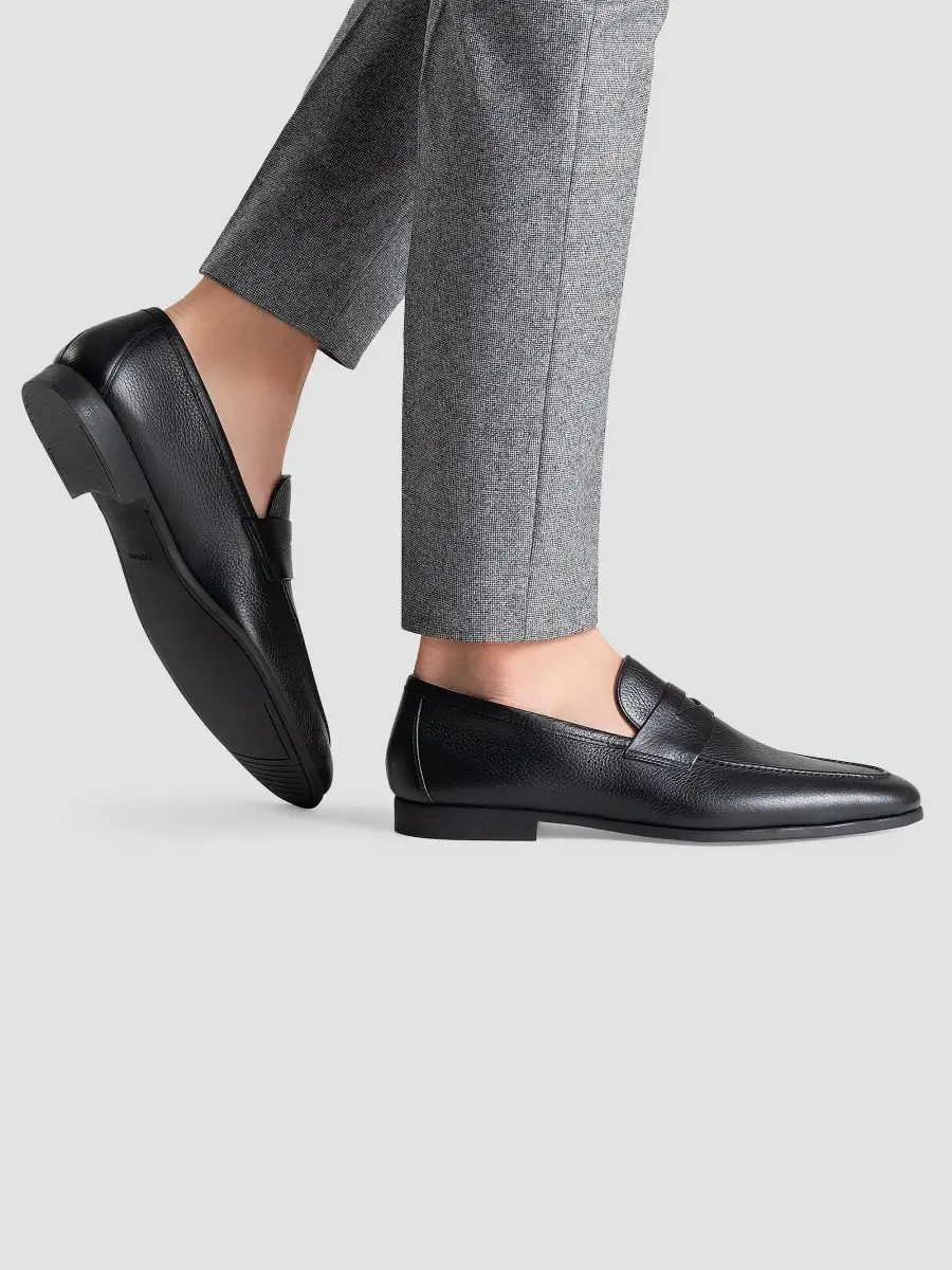 Magnanni Men's Diezma II Leather Penny Loafers | Thumbnail 4 Magnanni Men's Diezma II Leather Penny Loafers | Thumbnail 4