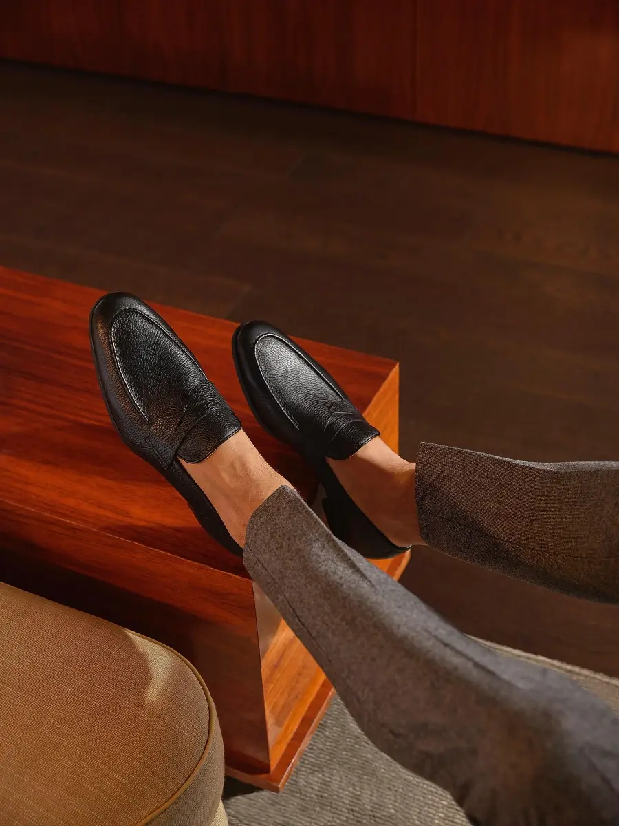 Magnanni Men's Diezma II Leather Penny Loafers | Thumbnail 8 Magnanni Men's Diezma II Leather Penny Loafers | Thumbnail 8