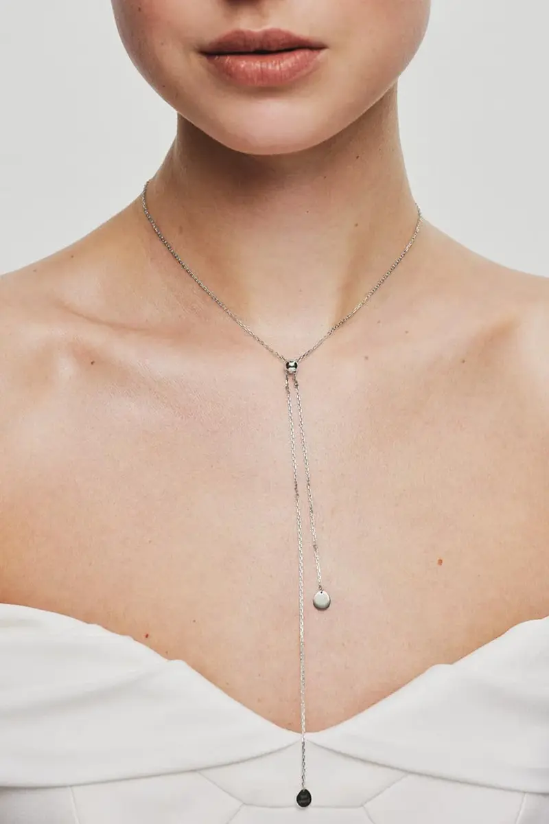 GUZEMA FINE JEWELRY Flat Tie Necklace | Thumbnail 2 GUZEMA FINE JEWELRY Flat Tie Necklace | Thumbnail 2