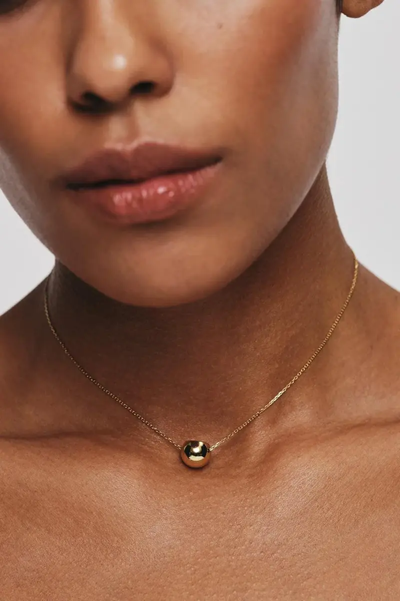 GUZEMA FINE JEWELRY Semi-Orb Necklace | Thumbnail 2 GUZEMA FINE JEWELRY Semi-Orb Necklace | Thumbnail 2