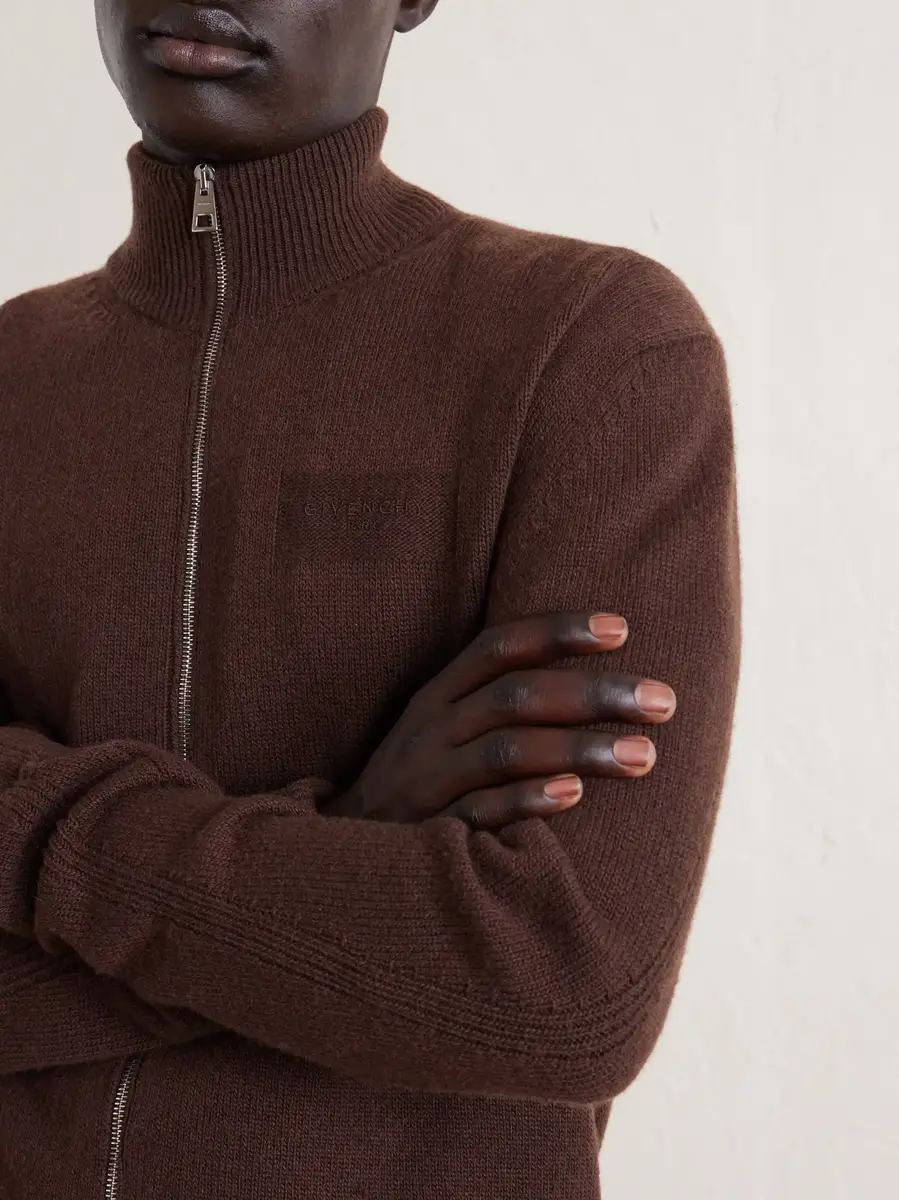 Givenchy Cashmere Zip-Up Cardigan | Thumbnail 5 Givenchy Cashmere Zip-Up Cardigan | Thumbnail 5
