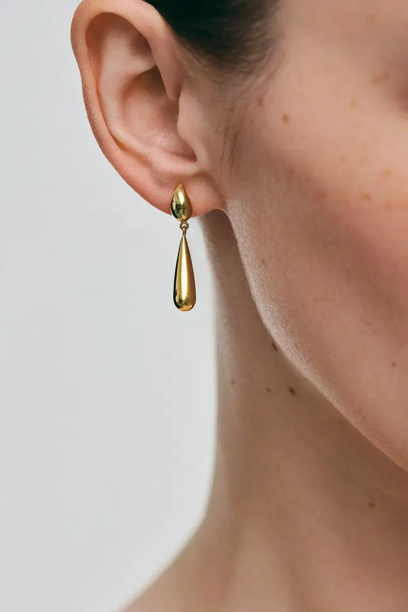 GUZEMA FINE JEWELRY Droplet Earrings | Thumbnail 2 GUZEMA FINE JEWELRY Droplet Earrings | Thumbnail 2
