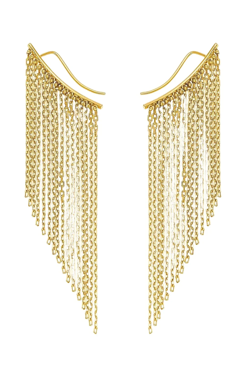 Midi Chainfall Earrings Midi Chainfall Earrings