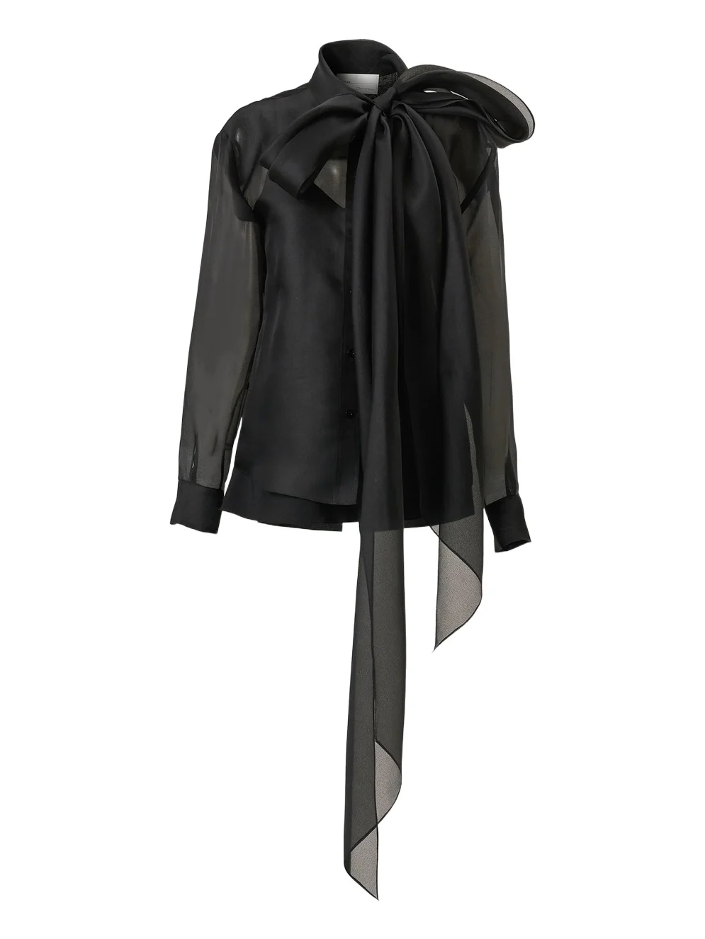 Women's Silk Chiffon Bow Blouse Women's Silk Chiffon Bow Blouse