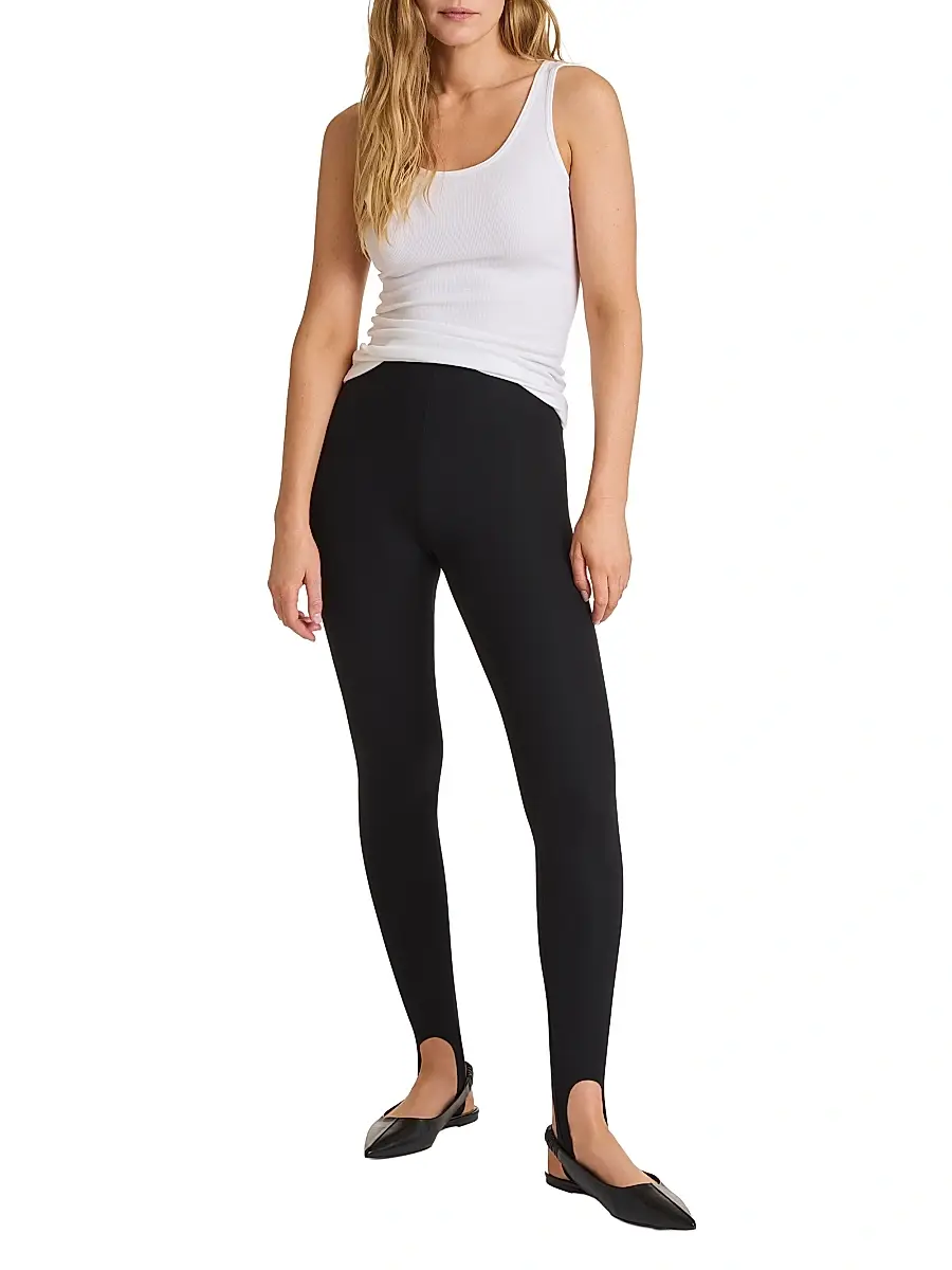 Commando Women's Neoprene Stirrup Leggings | Thumbnail 2 Commando Women's Neoprene Stirrup Leggings | Thumbnail 2