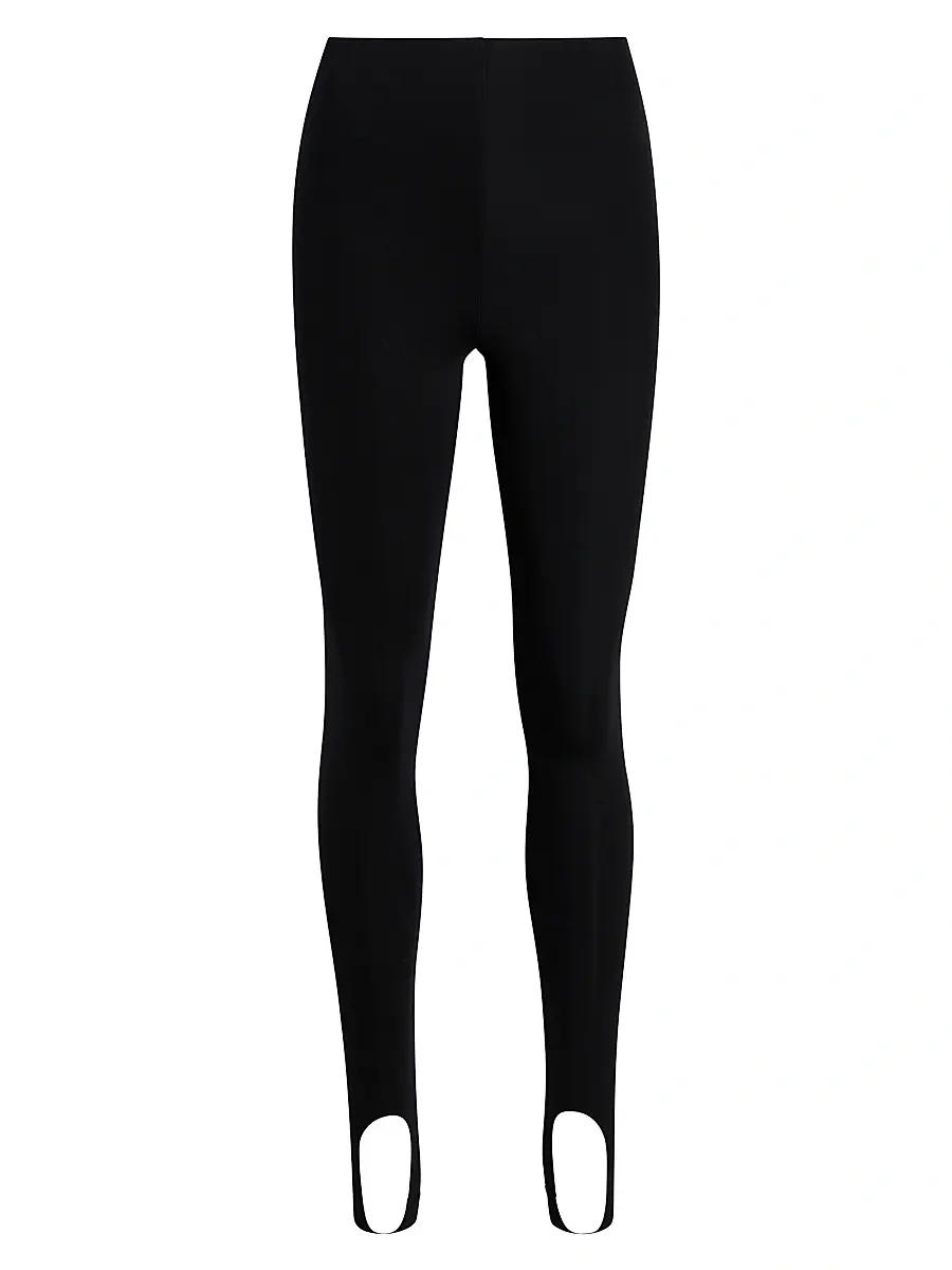 Commando Women's Neoprene Stirrup Leggings - Black | Image 1 Commando Women's Neoprene Stirrup Leggings - Black | Image 1