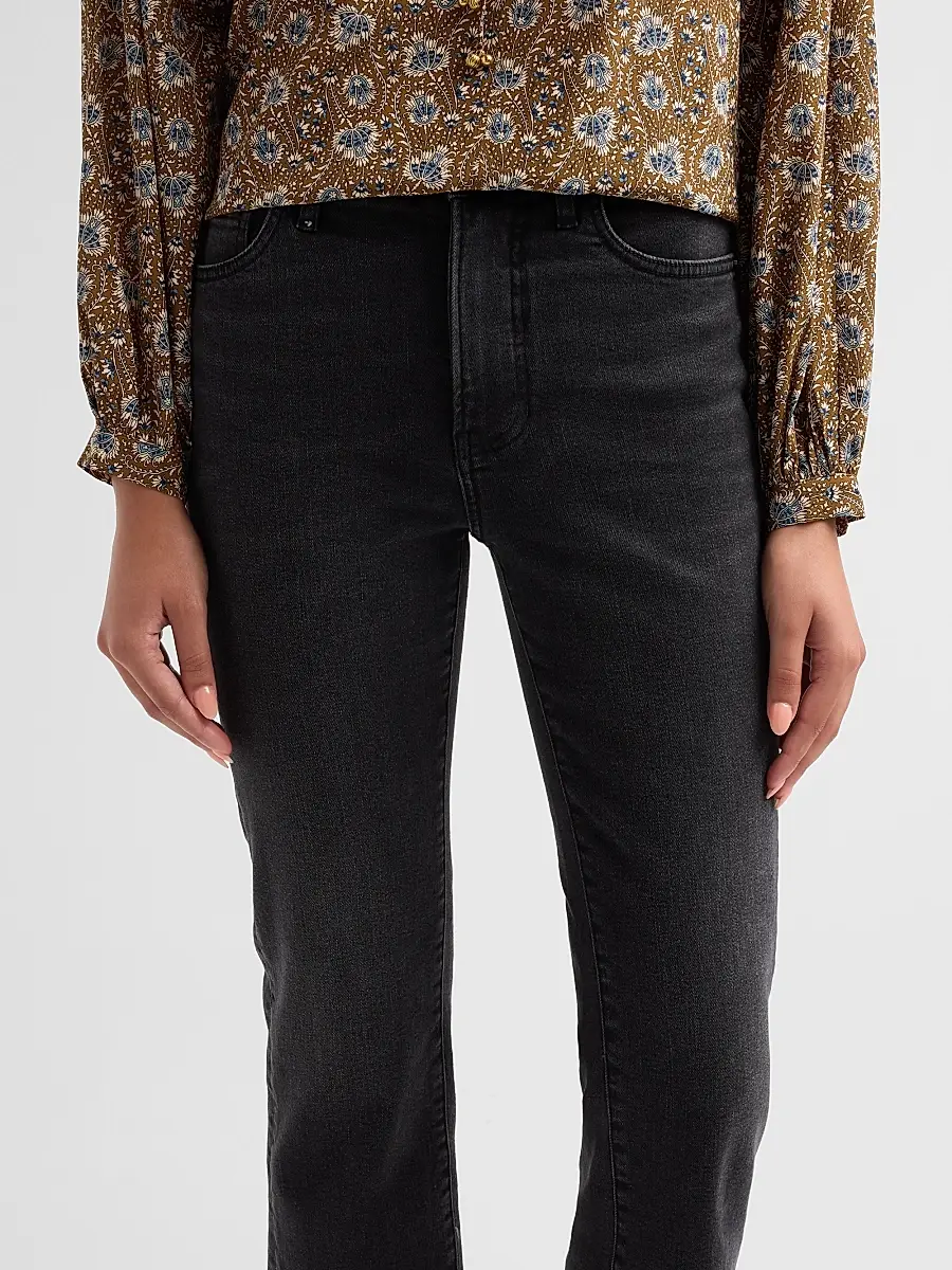 Veronica Beard Women's Milla High-Rise Straight-Leg Jeans | Thumbnail 5 Veronica Beard Women's Milla High-Rise Straight-Leg Jeans | Thumbnail 5