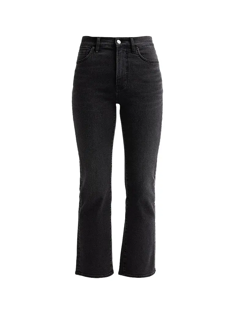 Veronica Beard Women's Milla High-Rise Straight-Leg Jeans - Washed Onyx - Size 32 | Image 1 Veronica Beard Women's Milla High-Rise Straight-Leg Jeans - Washed Onyx - Size 32 | Image 1
