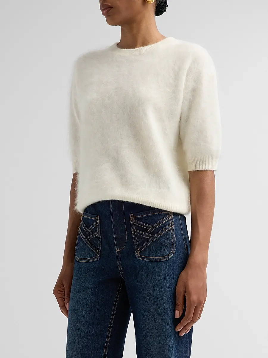 Ramy Brook Women's Dana Cashmere Turtleneck Sweater | Thumbnail 4 Ramy Brook Women's Dana Cashmere Turtleneck Sweater | Thumbnail 4