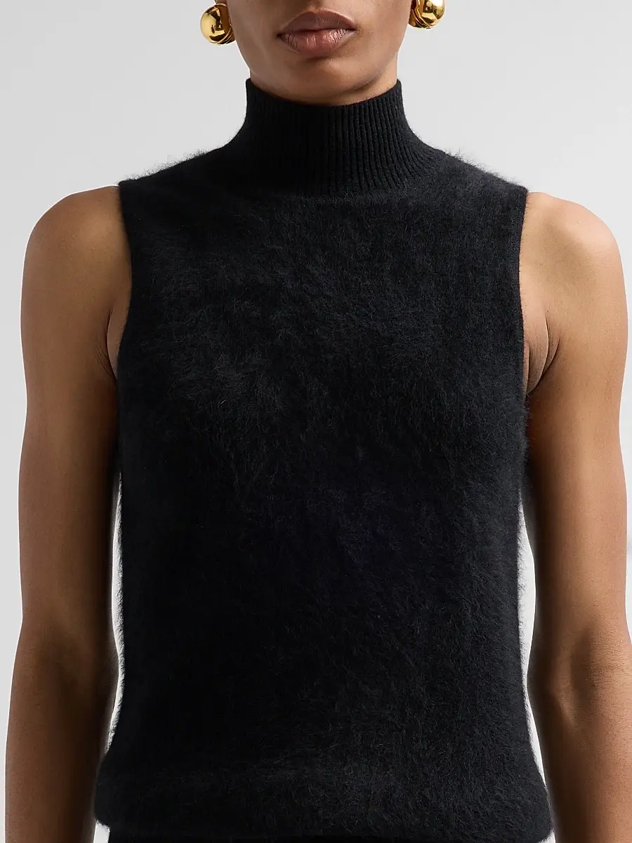 Ramy Brook Women's Dora Cashmere Sleeveless Sweater | Thumbnail 5 Ramy Brook Women's Dora Cashmere Sleeveless Sweater | Thumbnail 5