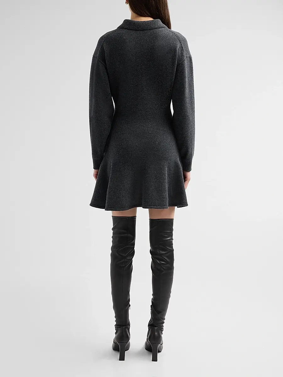 3.1 Phillip Lim Women's Wool-Blend Mini Polo Dress | Thumbnail 3 3.1 Phillip Lim Women's Wool-Blend Mini Polo Dress | Thumbnail 3
