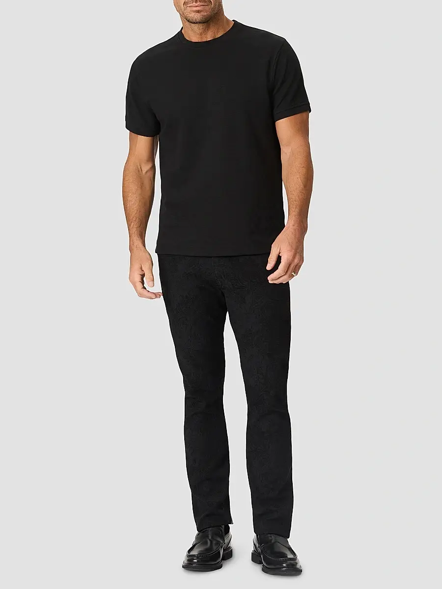 Robert Graham Men's Baslow Knit T-Shirt | Thumbnail 2 Robert Graham Men's Baslow Knit T-Shirt | Thumbnail 2