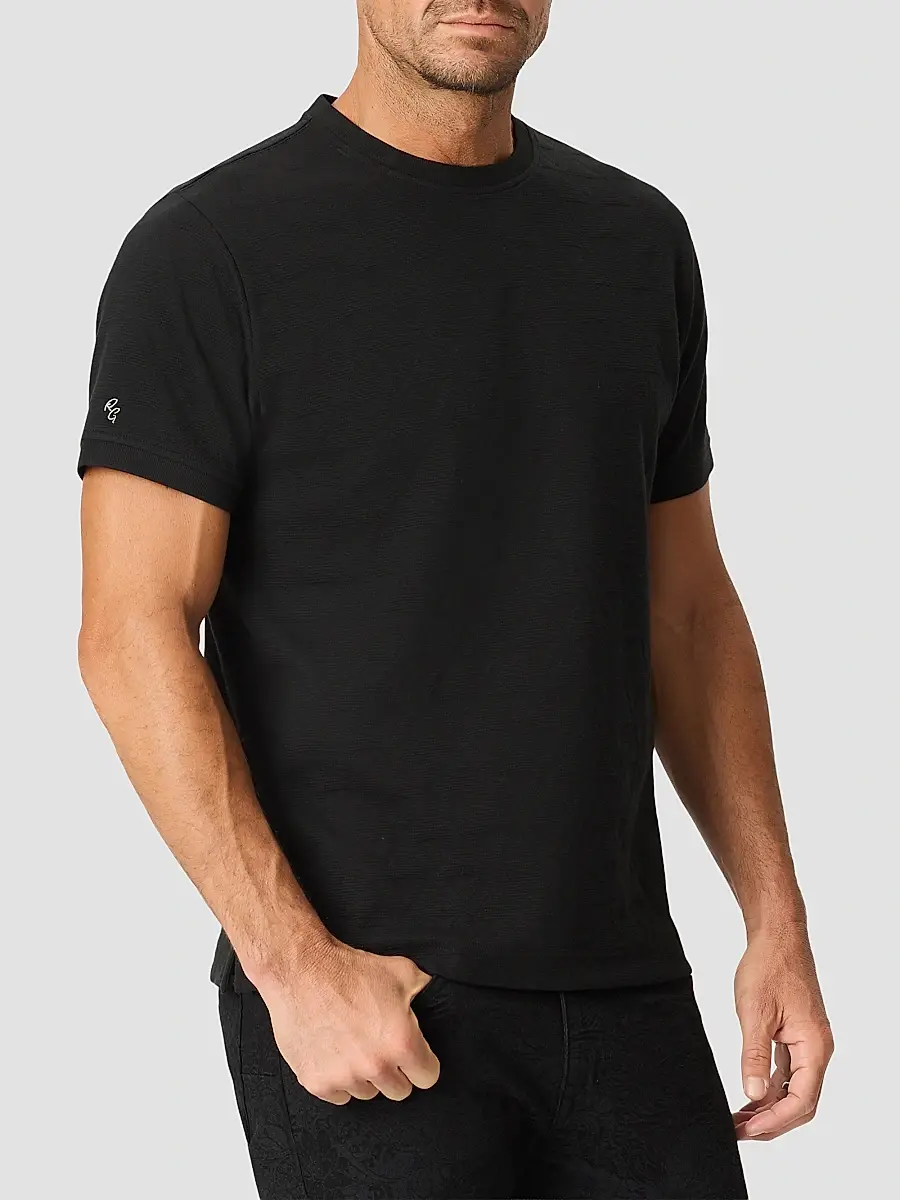 Robert Graham Men's Baslow Knit T-Shirt | Thumbnail 4 Robert Graham Men's Baslow Knit T-Shirt | Thumbnail 4