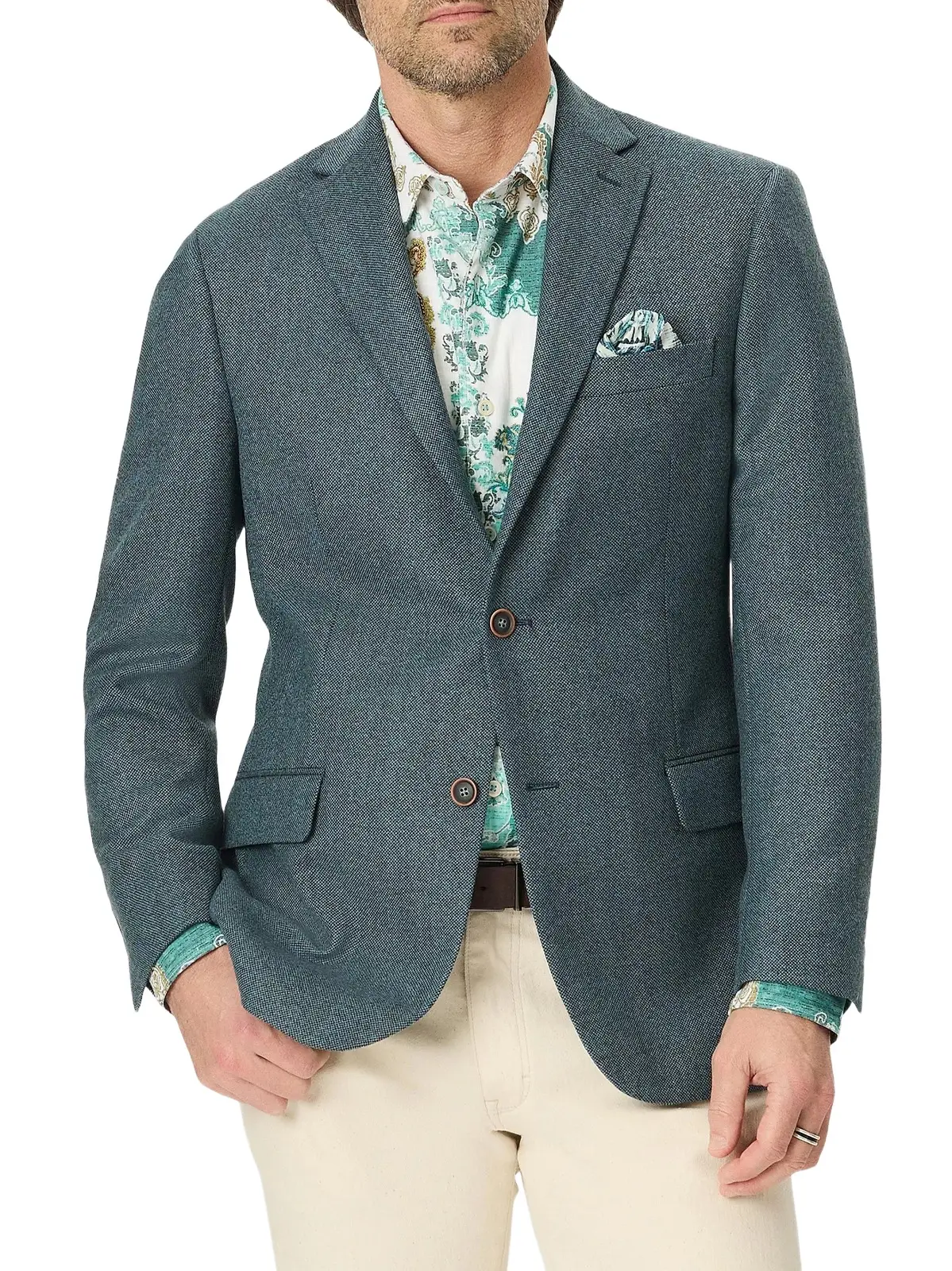 Men's Galadean Textured Wool-Blend Sport Coat Men's Galadean Textured Wool-Blend Sport Coat