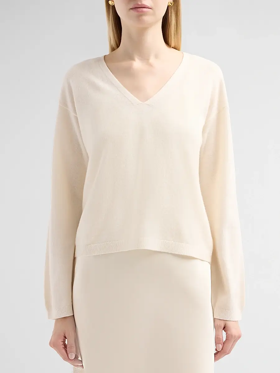 dh New York Women's Isa Wool Sweater & Satin Midi Dress | Thumbnail 5 dh New York Women's Isa Wool Sweater & Satin Midi Dress | Thumbnail 5