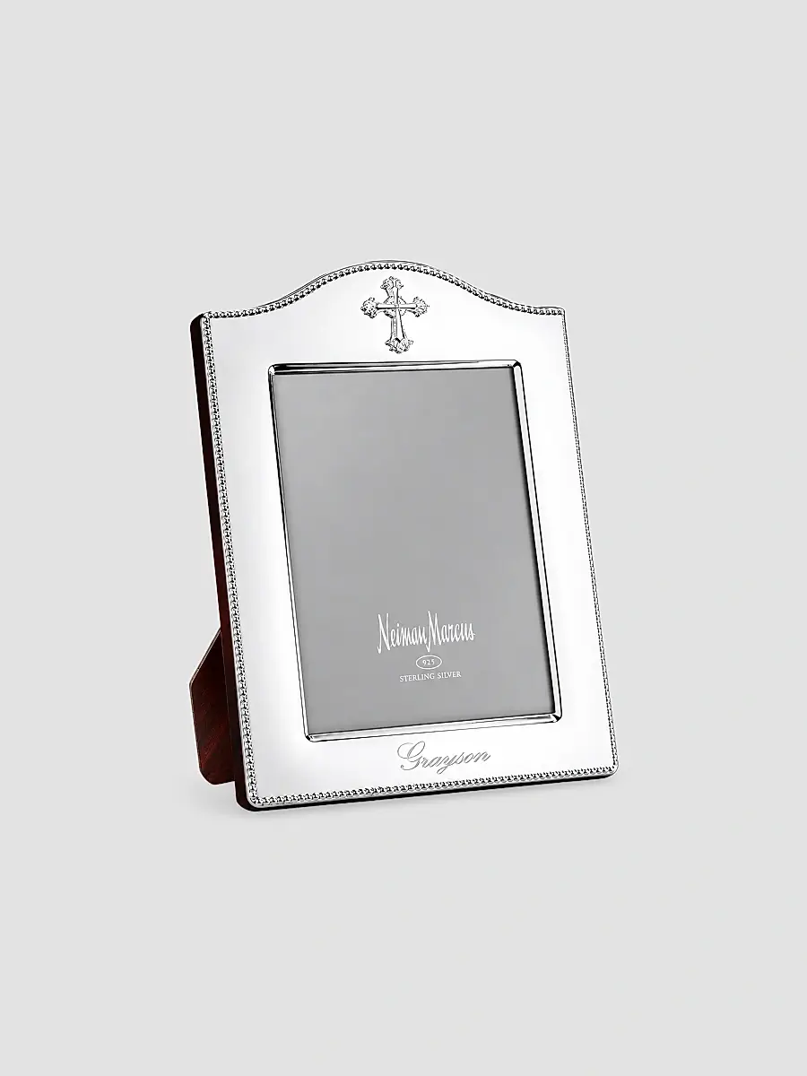 Cunill Cross 4" x 6" Sterling Silver Frame | Thumbnail 5 Cunill Cross 4" x 6" Sterling Silver Frame | Thumbnail 5