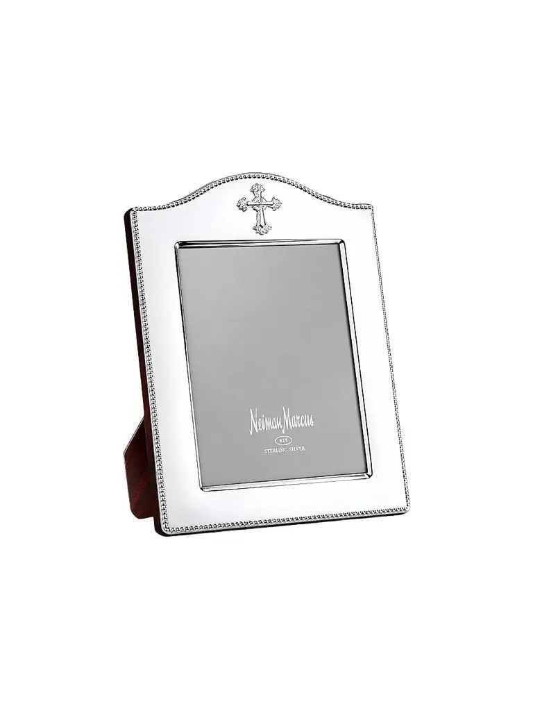 Cunill Cross 4" x 6" Sterling Silver Frame - Silver | Image 1 Cunill Cross 4" x 6" Sterling Silver Frame - Silver | Image 1