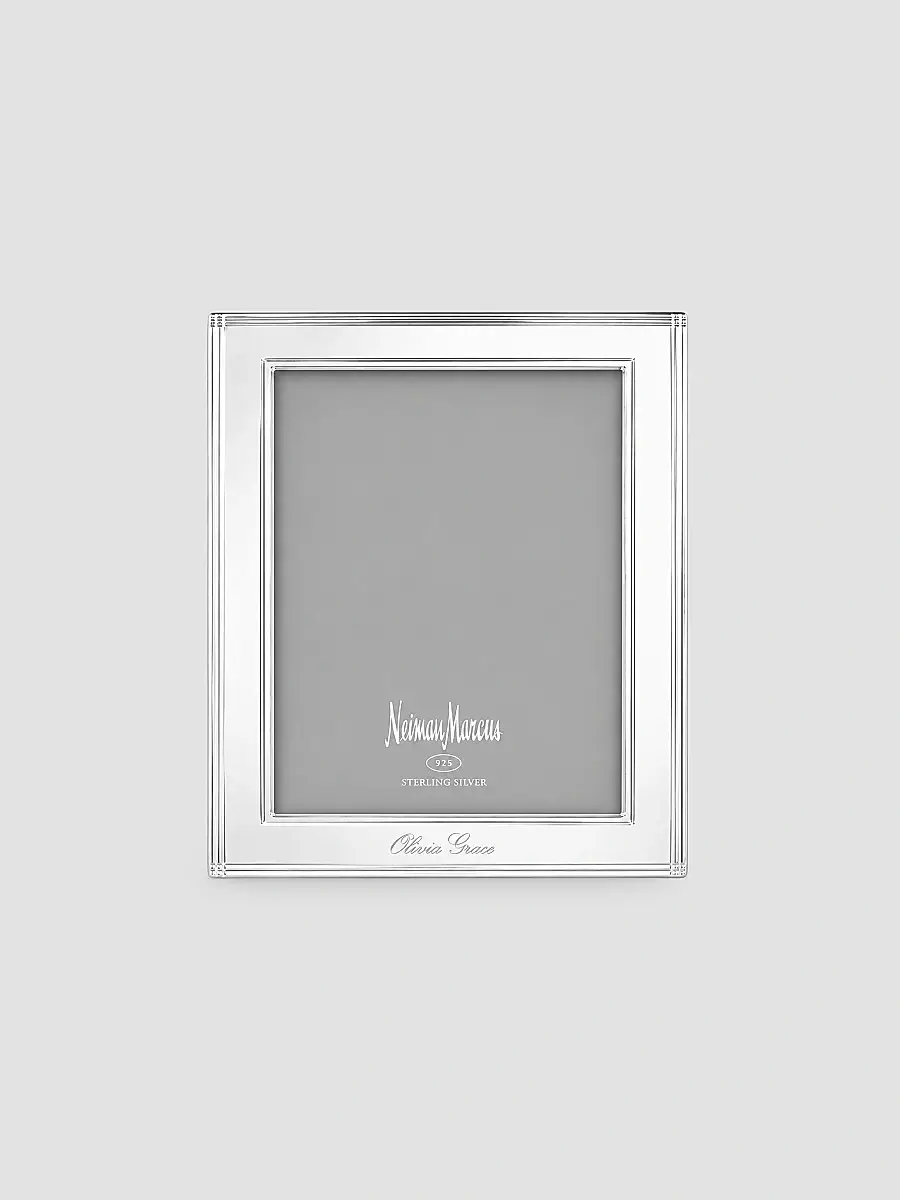 Cunill Madison 8" x 10" Sterling Silver Frame | Thumbnail 3 Cunill Madison 8" x 10" Sterling Silver Frame | Thumbnail 3