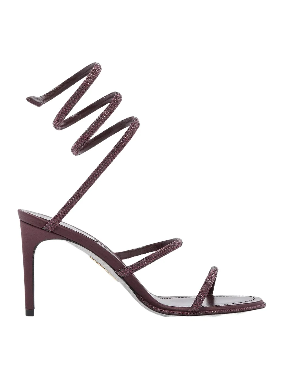 Women's Cleo 105MM Satin Sandals Women's Cleo 105MM Satin Sandals