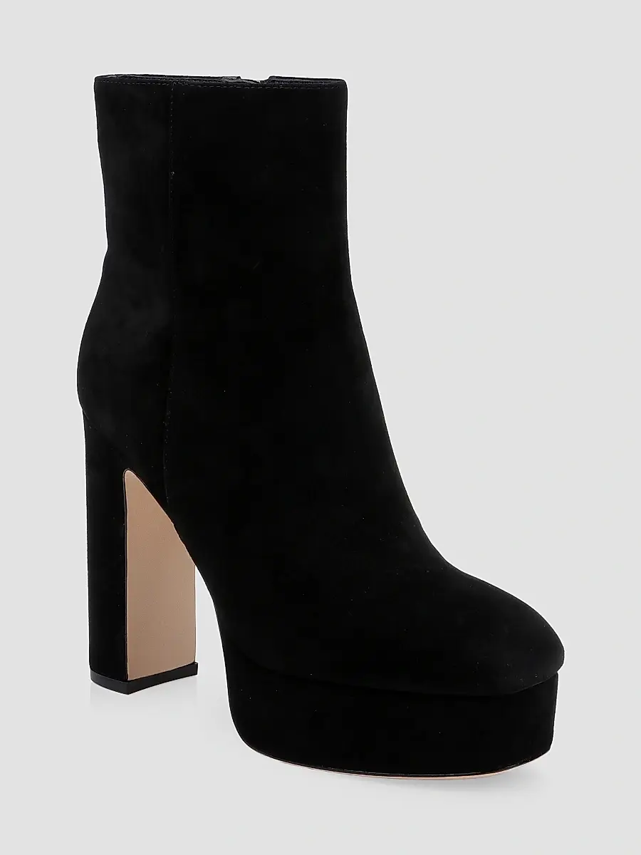 L'Agence Women's Soho 30MM Suede Platform Ankle Boots | Thumbnail 2 L'Agence Women's Soho 30MM Suede Platform Ankle Boots | Thumbnail 2