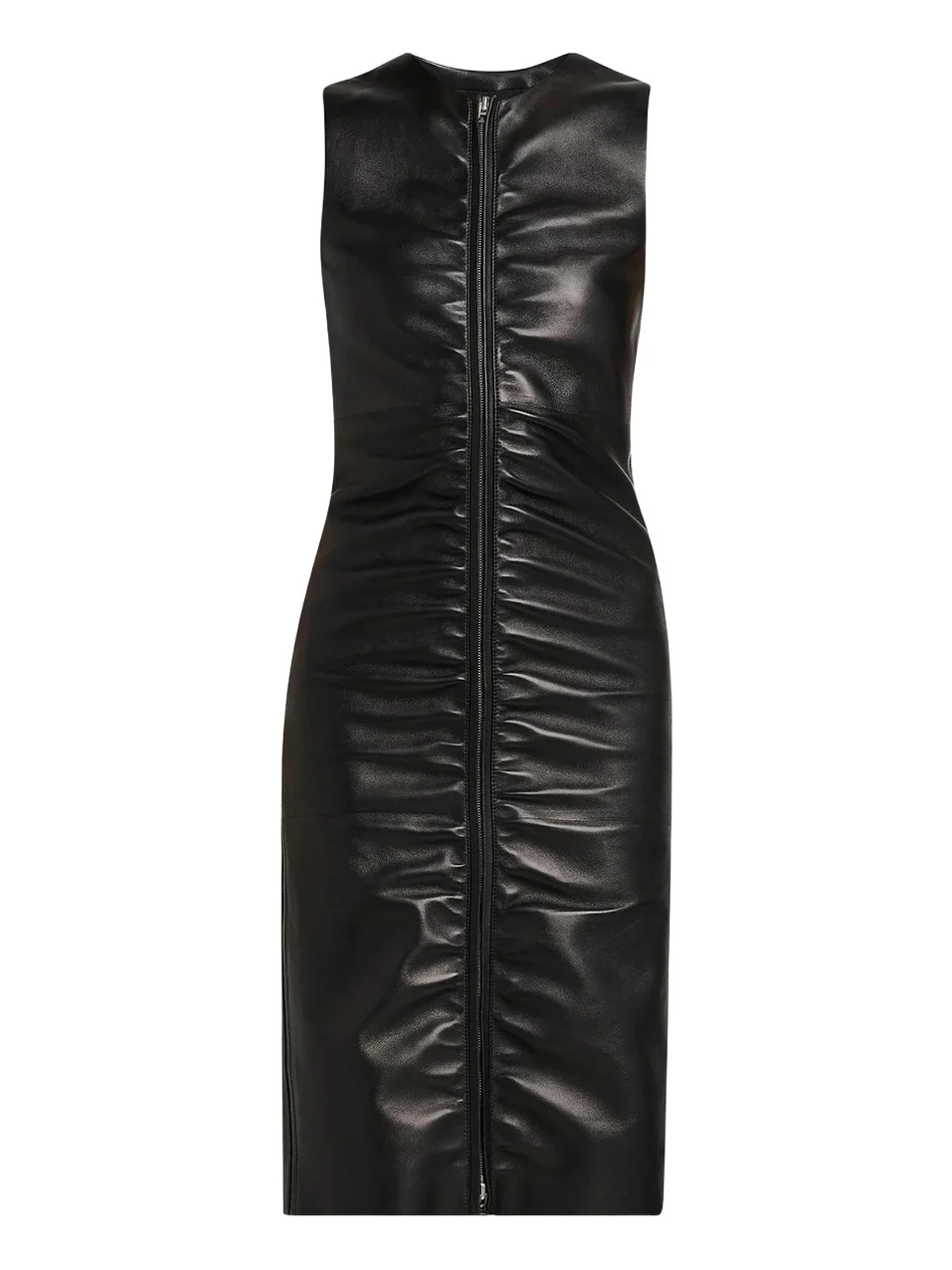 Tom Ford Women's Leather Ruched Dress