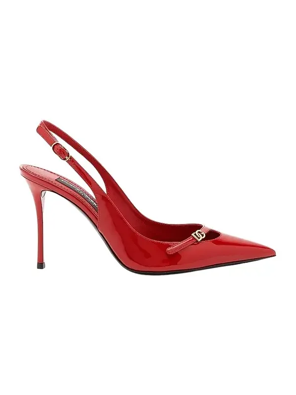 Women's Vernice 90MM Leather Stiletto Slingback Pumps