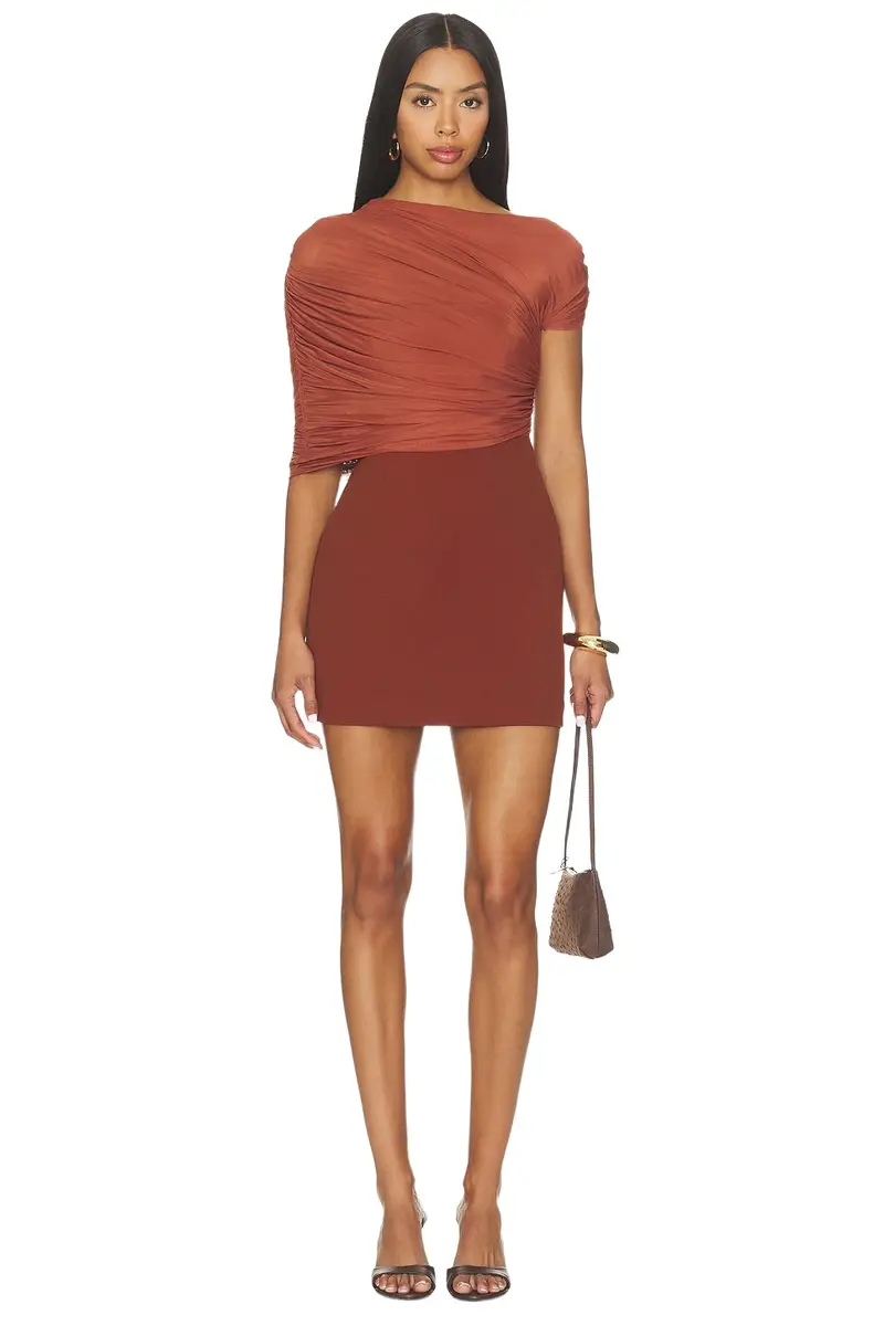 Selma Mini Crepe Dress Selma Mini Crepe Dress