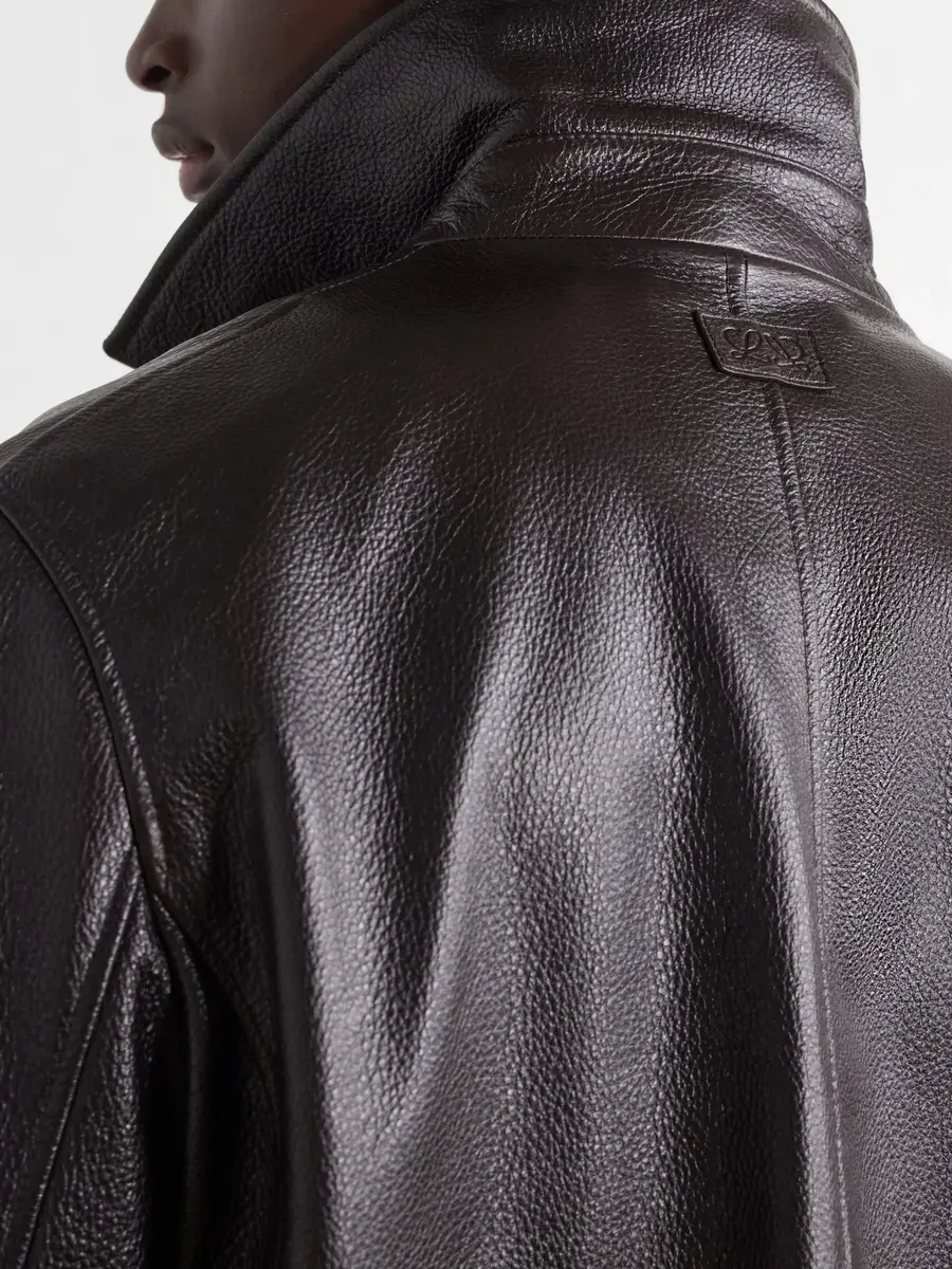 Loewe Full-Grained Leather Jacket - Men | Thumbnail 6 Loewe Full-Grained Leather Jacket - Men | Thumbnail 6