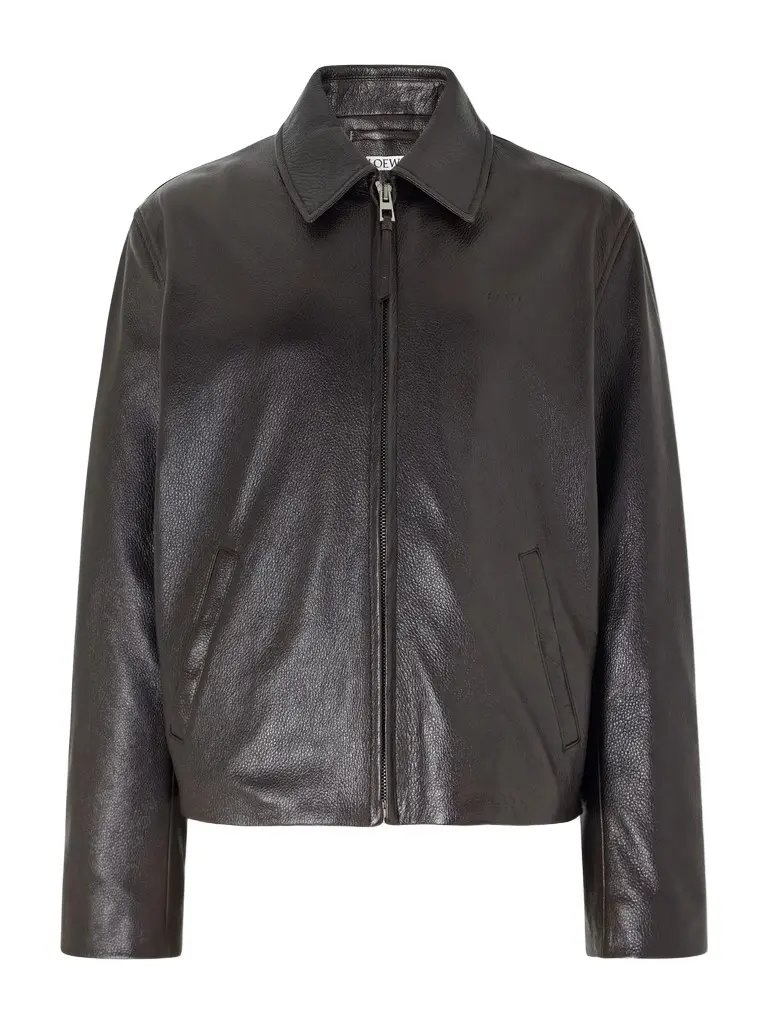 Loewe Full-Grained Leather Jacket - Men | Image 1 Loewe Full-Grained Leather Jacket - Men | Image 1