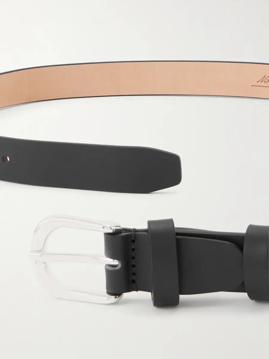 MR P. 2.5cm Leather Belt - Men | Thumbnail 3