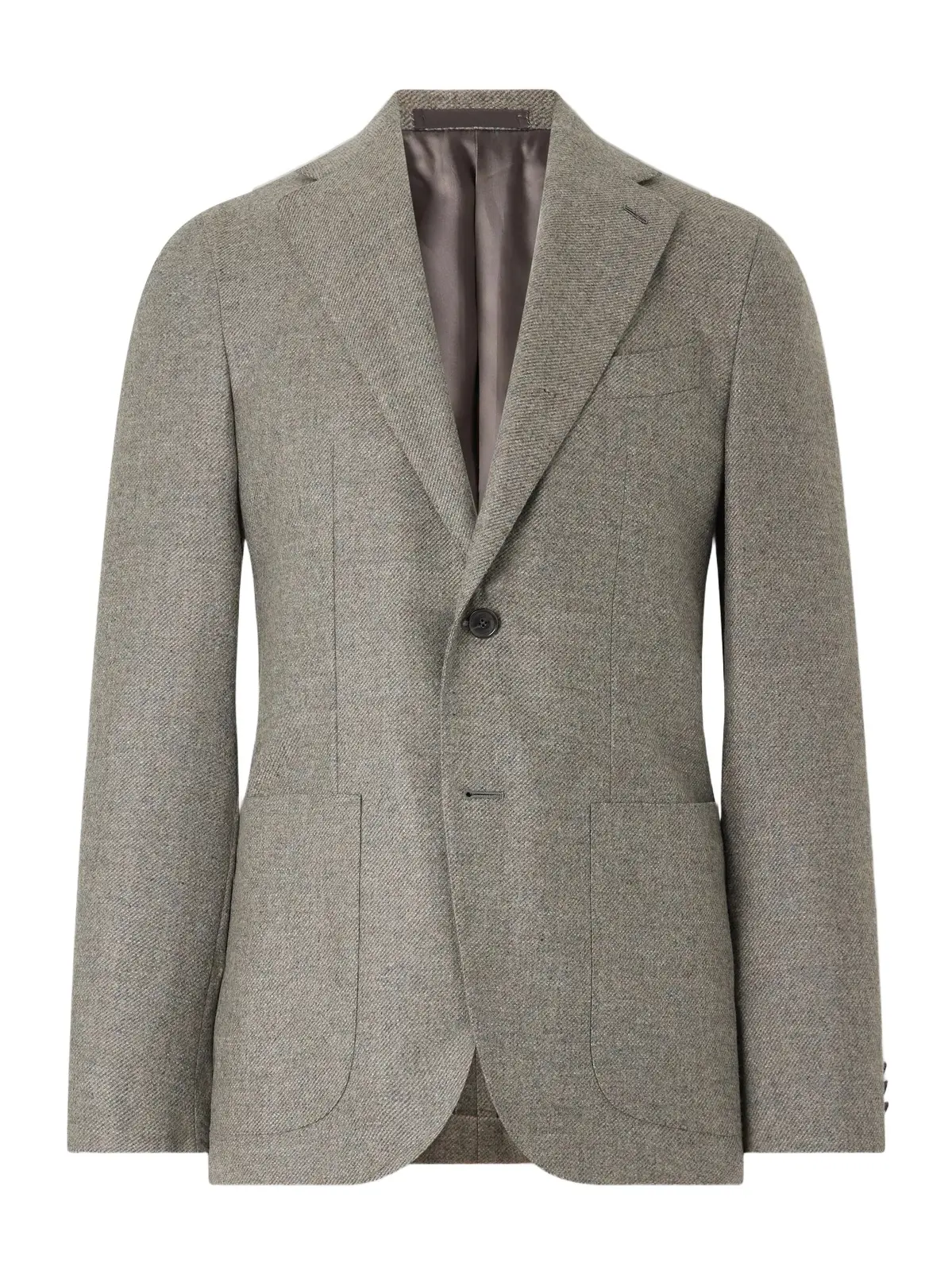 Caruso Aida Wool and Cashmere-Blend Twill Blazer - Men