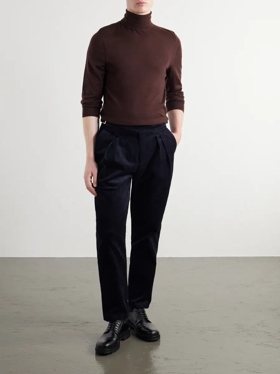 MR P. Tapered Cotton-Corduroy Trousers - Men | Thumbnail 2 MR P. Tapered Cotton-Corduroy Trousers - Men | Thumbnail 2