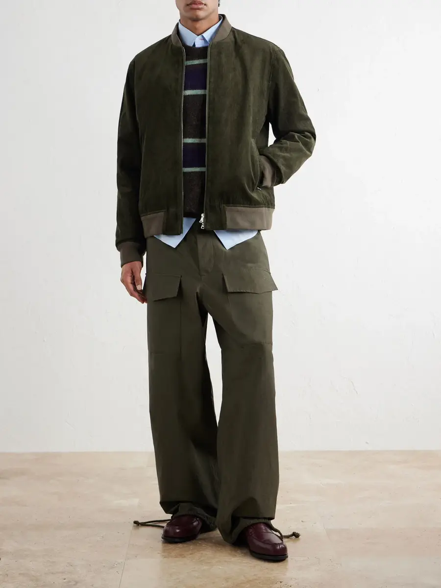 MR P. Cotton-Corduroy Bomber Jacket - Men | Thumbnail 2 MR P. Cotton-Corduroy Bomber Jacket - Men | Thumbnail 2